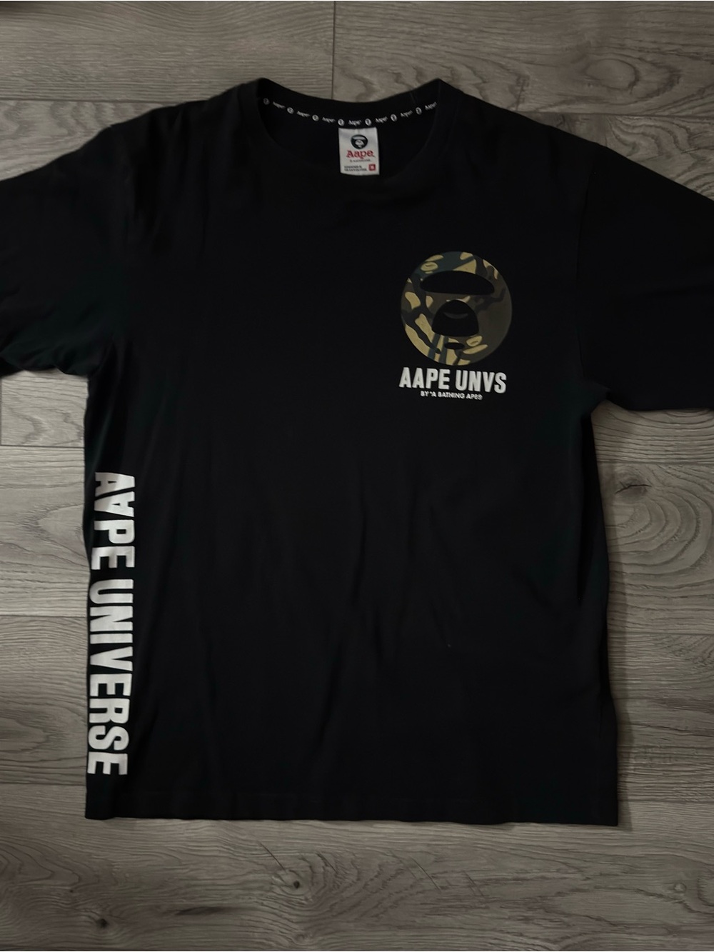 Black and Camo AAPE (BAPE) Shirt